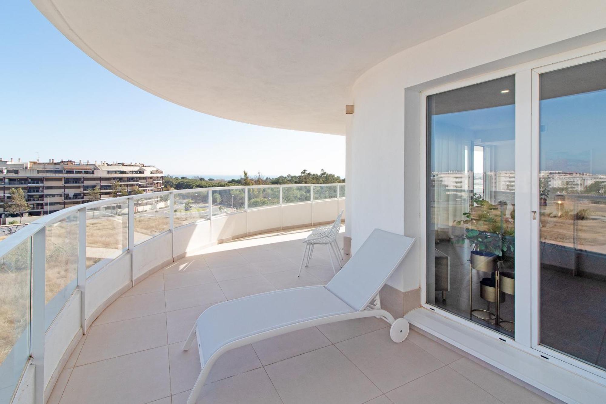 Global Properties, Moderno Apartamento Con Gran Terraza Y Vistas Al Mar Canet d'En Berenguer Eksteriør billede