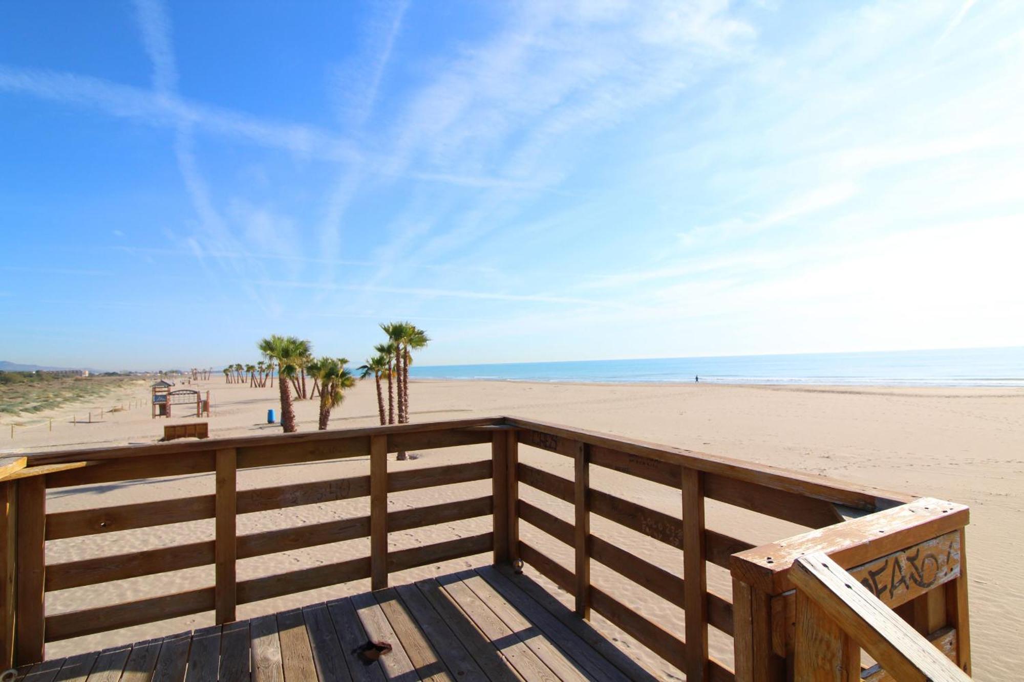 Global Properties, Moderno Apartamento Con Gran Terraza Y Vistas Al Mar Canet d'En Berenguer Eksteriør billede